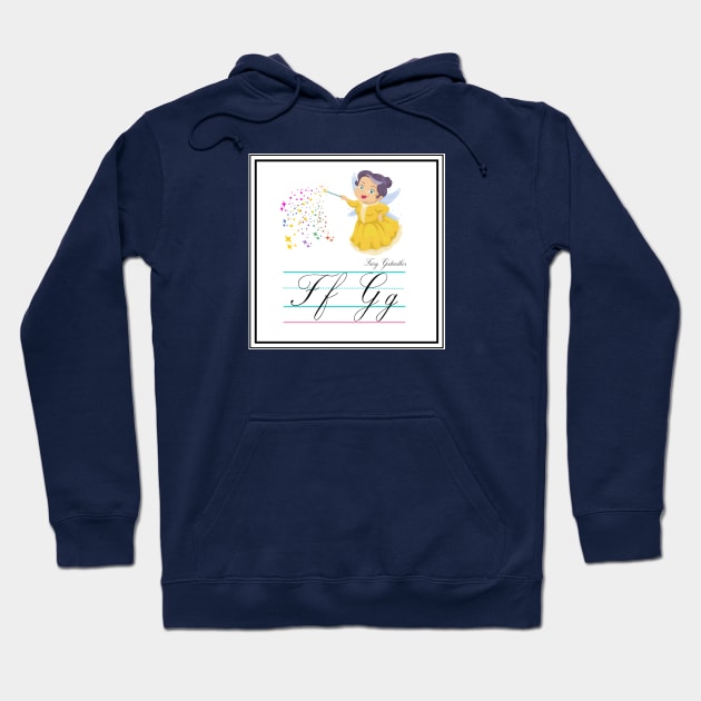 Fairy Godmother Queer Alphabet Cards Hoodie by 3mosCreatives